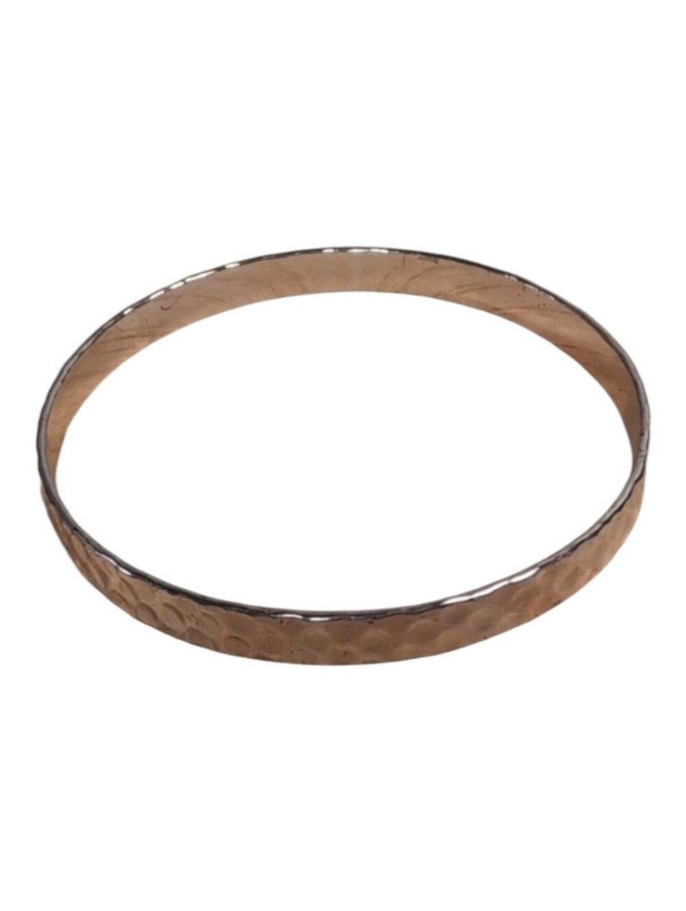 Hammered Bangle Bracelet